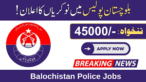 Test For Jobs At Police Department Quetta